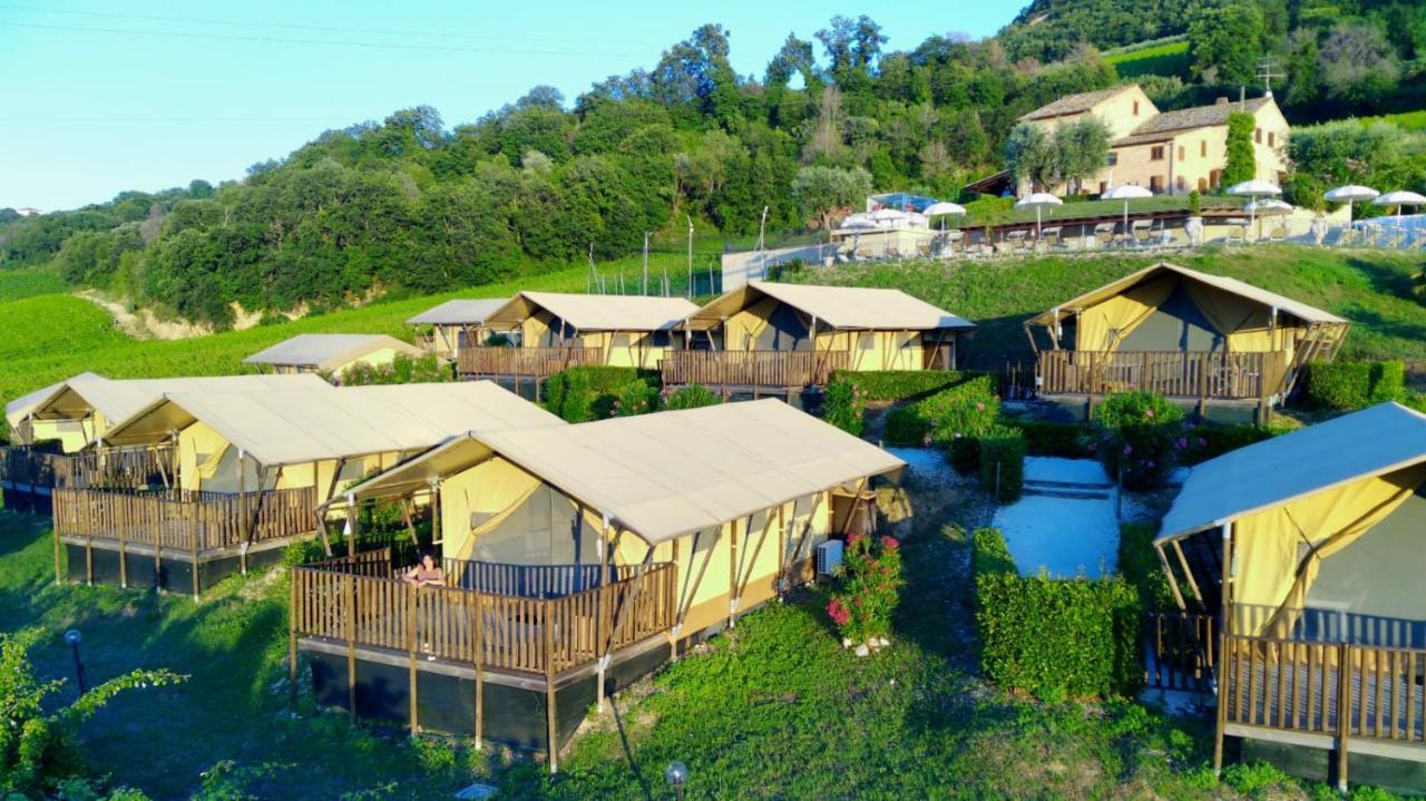 Villaladiva Boutique Glamping Massignano Exteriör bild